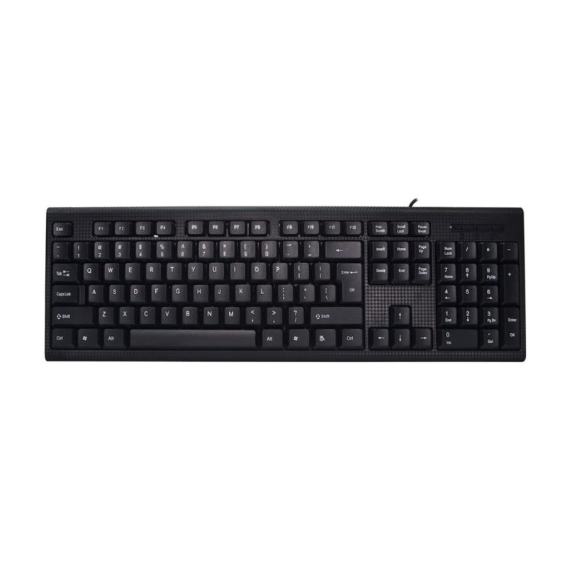 CLAVIER FILAIRE STAR WAVE KB1028 /  NOIR - photo 2