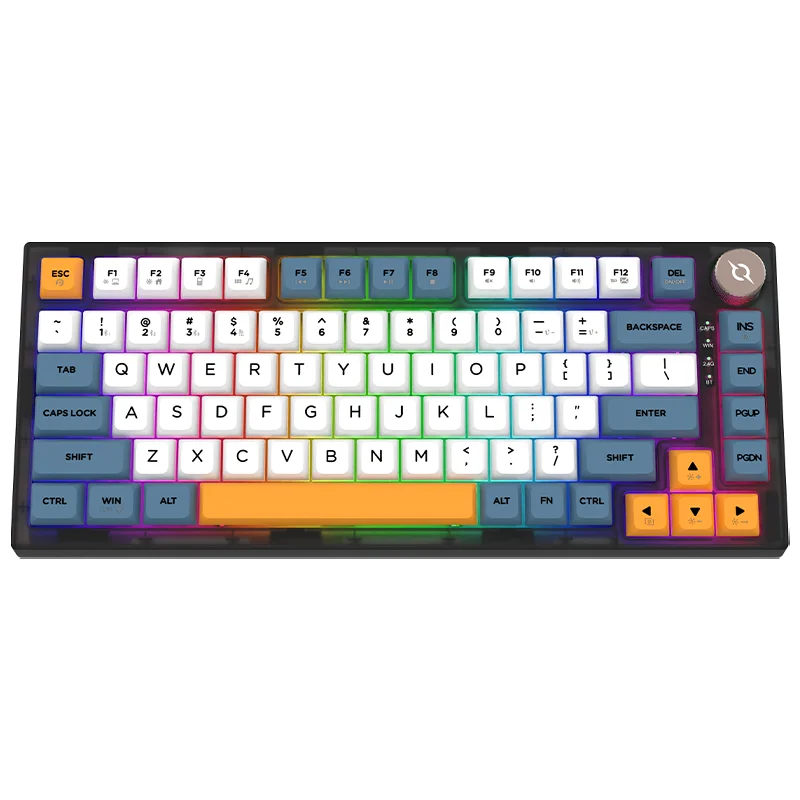 CLAVIER GAMER Mécanique AQIRYS LIBERTAS  100% Anti-ghosting RGB / NOIR - photo 1