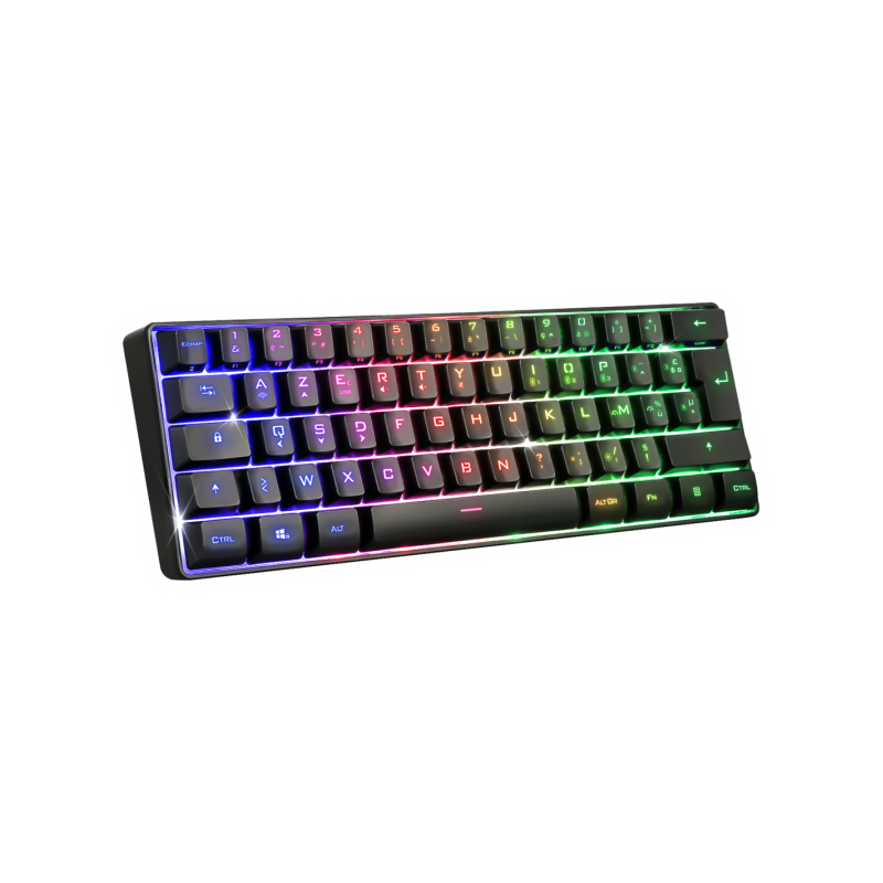 Clavier Gamer Sans Fil SPIRIT OF GAMER ELITE-K70 RGB - Noir - variant CLA-EK50RF - photo 1