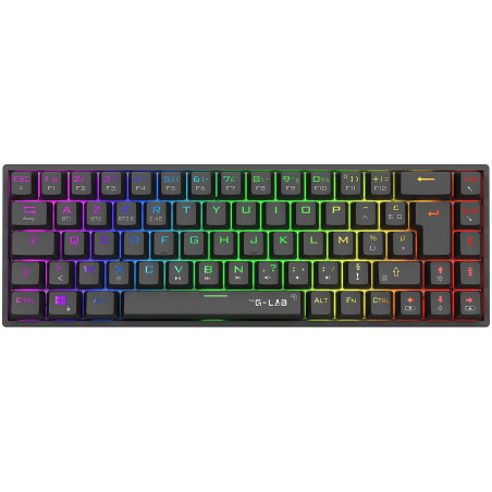 Clavier gaming Double Mode RGB G-LAB KEYZ-TITAN-B-WL-FR / Noir - photo 4