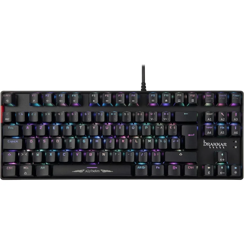 Clavier Gaming mécanique AZERTY Konix Alfheim TKL - Drakkar