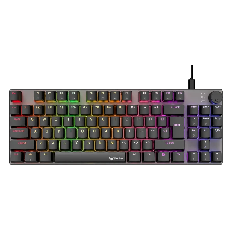 Clavier Gaming Mécanique MEETION MK008PRO / Noir - photo 1