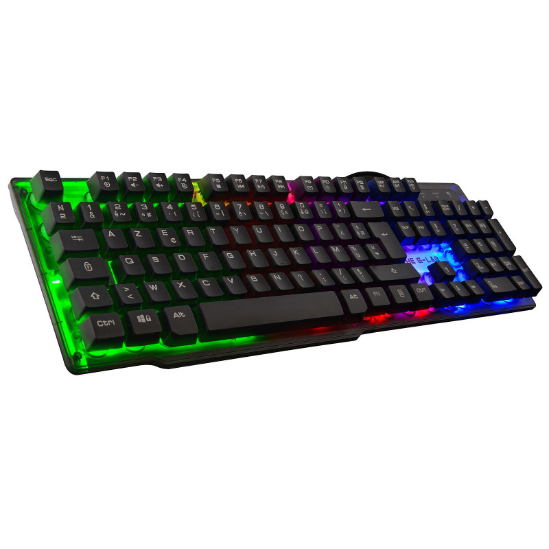 Clavier Gaming The G-Lab KEYZ NEON / RGB / Noir - photo 2