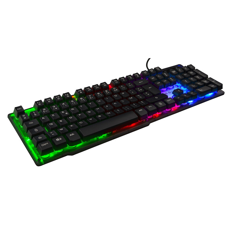 Clavier Gaming The G-Lab KEYZ NEON / RGB / Noir - photo 3