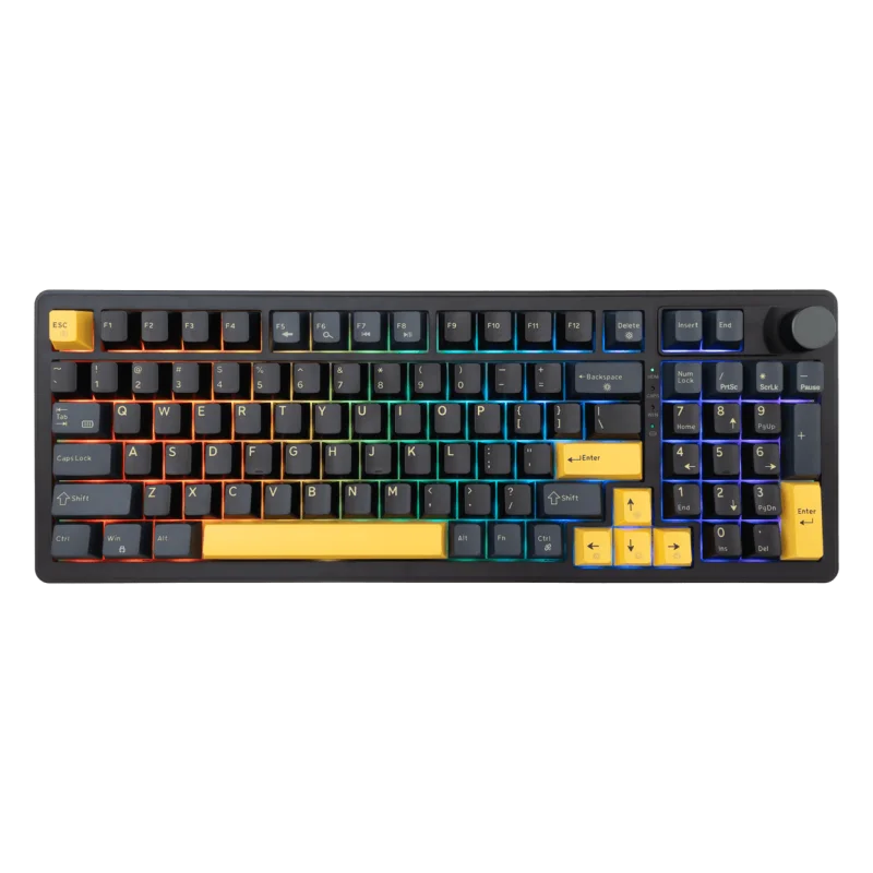 Clavier Gaming White Shark EXCALIBUR / Mécanique / RGB / Red switches / Noir
