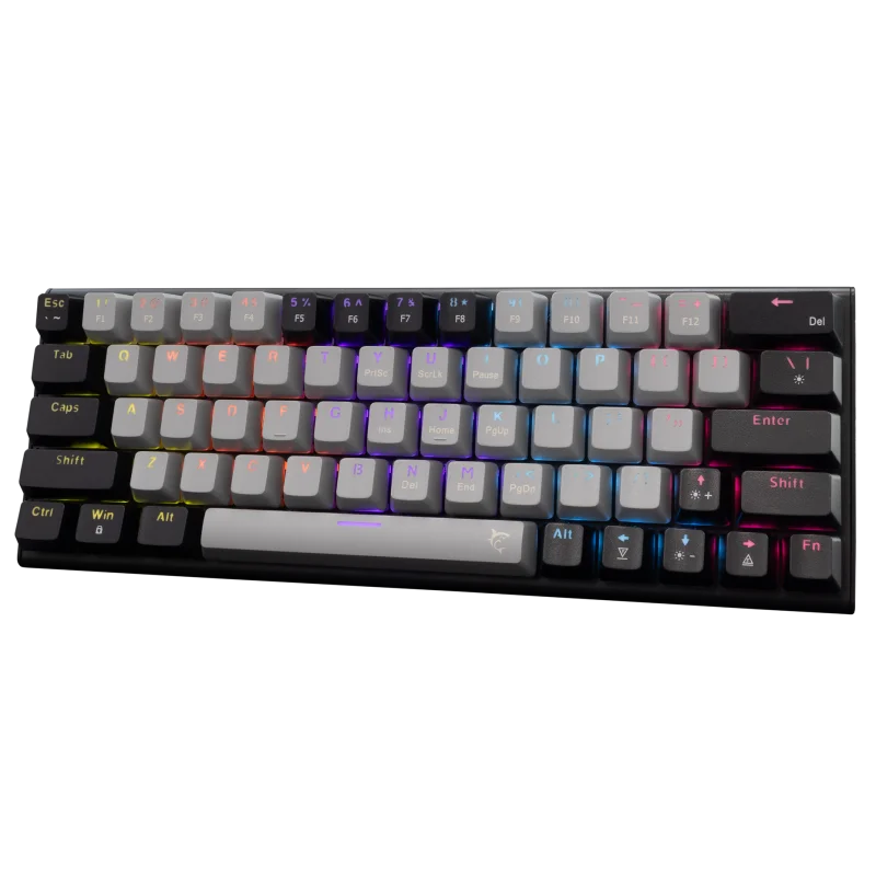 Clavier Gaming White Shark WAKIZASHI-2 GK-002711V2 / RED SWITCHES / Noir