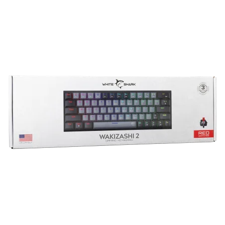 Clavier Gaming White Shark WAKIZASHI-2 GK-002711V2 / RED SWITCHES / Noir - photo 14
