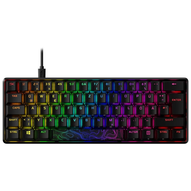 Clavier mécanique HyperX Alloy Origins 60-HX Rouge