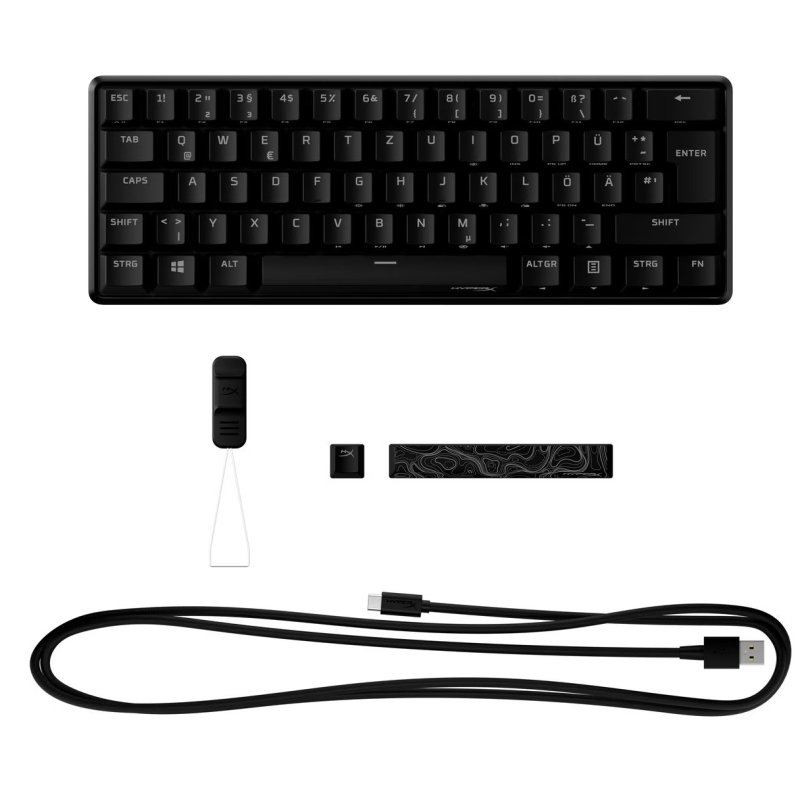 Clavier mécanique HyperX Alloy Origins 60-HX Rouge - photo 5