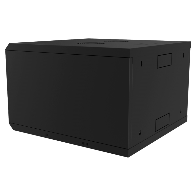 Coffret réseau VATPAN 7U 19" prof 600 mm avec porte vitré fixe / NOIR