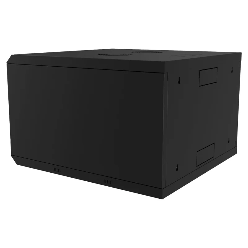 Coffret réseau VATPAN 7U 19" prof 600 mm avec porte vitré fixe / NOIR