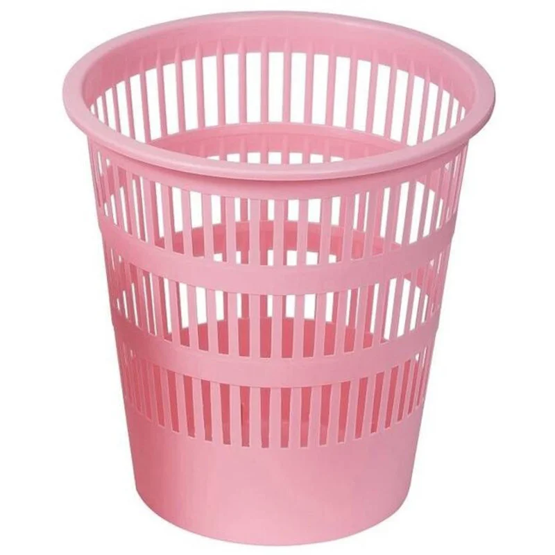 Corbeille à papier Faibo 12L / Rose Pastel