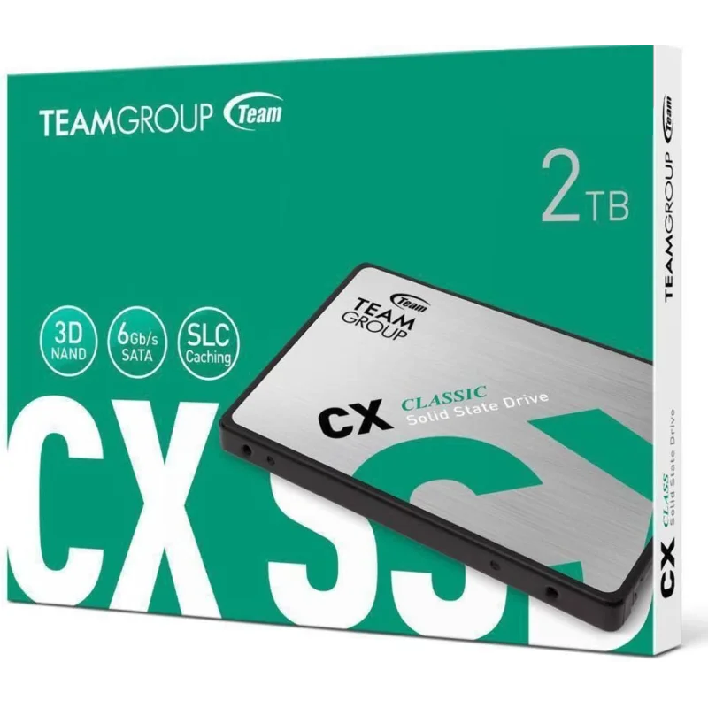Disque SSD Interne TeamGroup QX 2 To / 2.5" SATA III