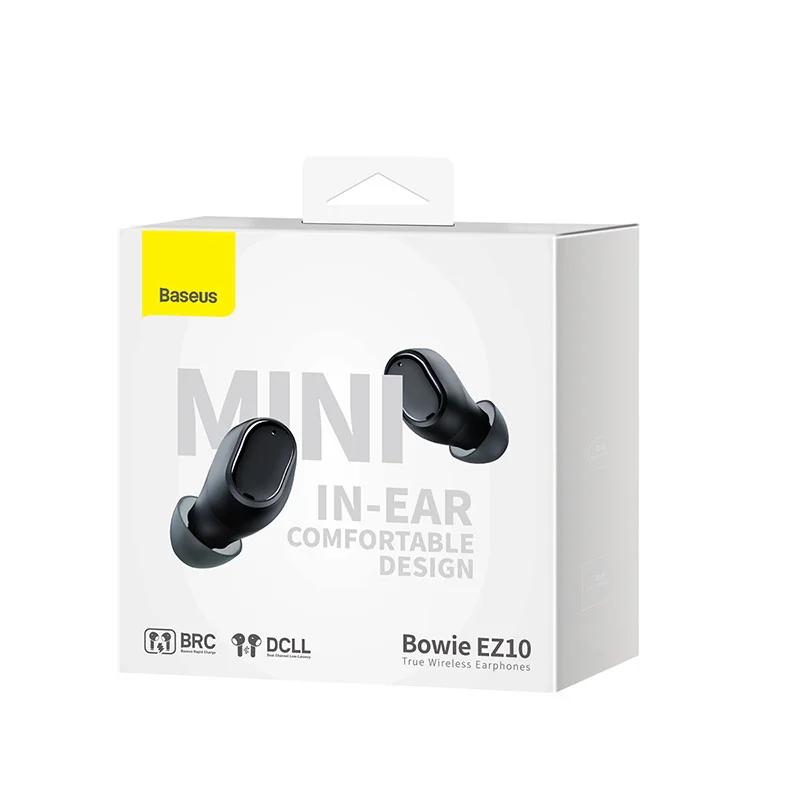 Écouteurs Bluetooth Baseus TWS Bowie EZ10 noir - photo 4