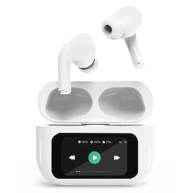 Écouteurs Sans Fil Gembird TWS-LCD-ANC-01-BK Hi-Fi In-ear Noir