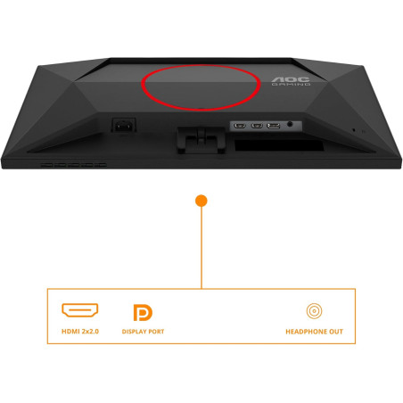 ECRAN GAMING AOC 23,8" FHD 200Hz FAST IPS 0,5Ms MPRT HDMI/DP / NOIR - variant 25G4SRE - photo 13