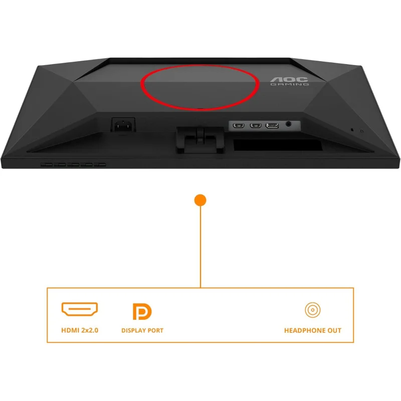 ECRAN GAMING AOC 24,5" FHD 300Hz FAST IPS 0,3Ms MPRT HDMI/DP NOIR