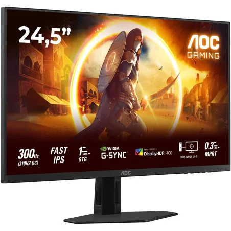 ECRAN GAMING AOC 23,8" FHD 200Hz FAST IPS 0,5Ms MPRT HDMI/DP / NOIR - variant 25G4SRE - photo 9