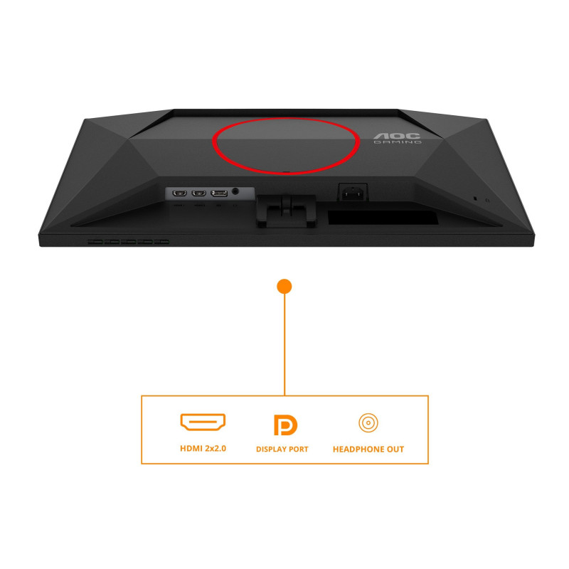 ECRAN GAMING AOC 27" FHD 200Hz FAST IPS 0,5Ms MPRT 2HDMI/DP / NOIR