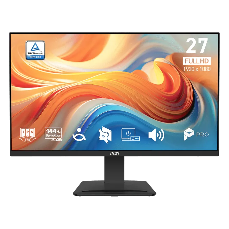 Écran Gaming MSI PRO MP273 E14A 27" Full HD / IPS / 144 Hz / Noir