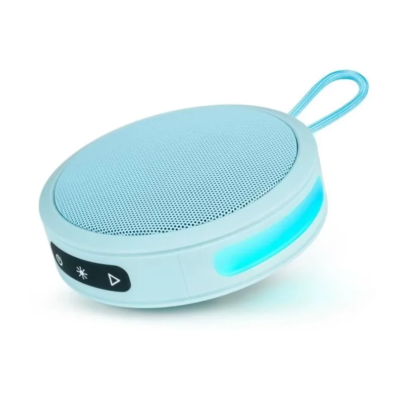 Enceinte Bluetooth PARTY NANO avec effets lumineux / Bleu