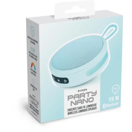 Enceinte Bluetooth PARTY NANO avec effets lumineux / Gris - variant PARTYBTIPNAN-BL - photo 11