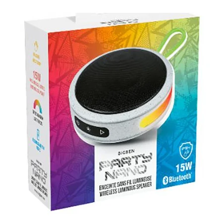 Enceinte Bluetooth PARTY NANO avec effets lumineux / Gris - photo 5