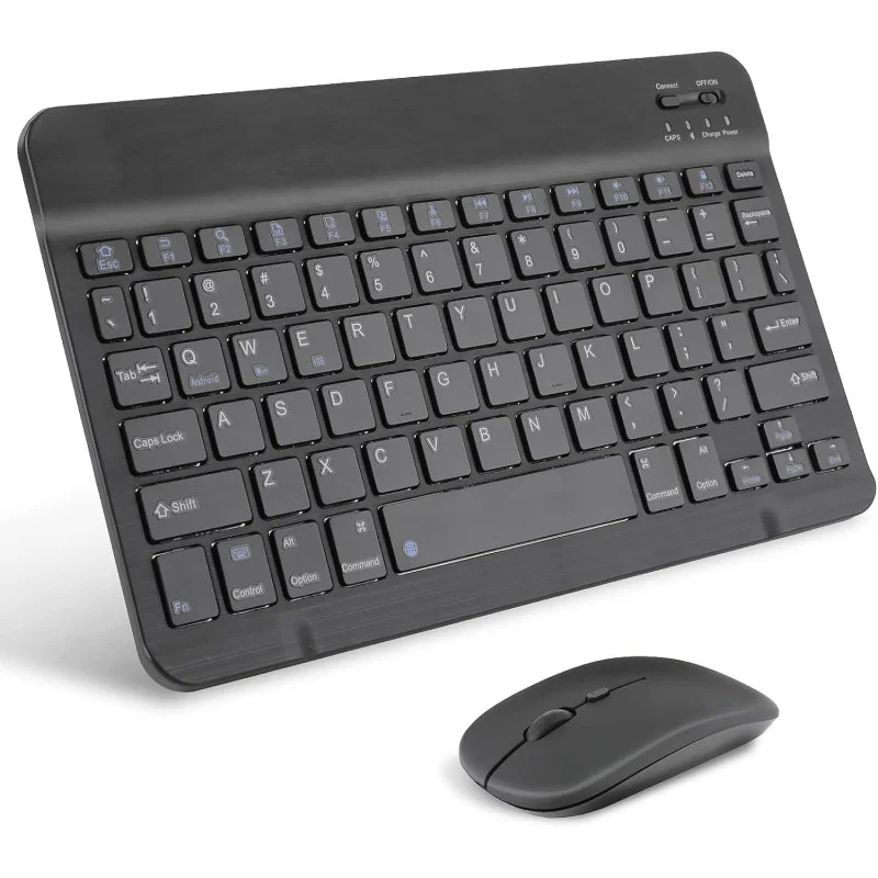 Ensemble Clavier Et Souris Bluetooth Sans Fil / Blanc
