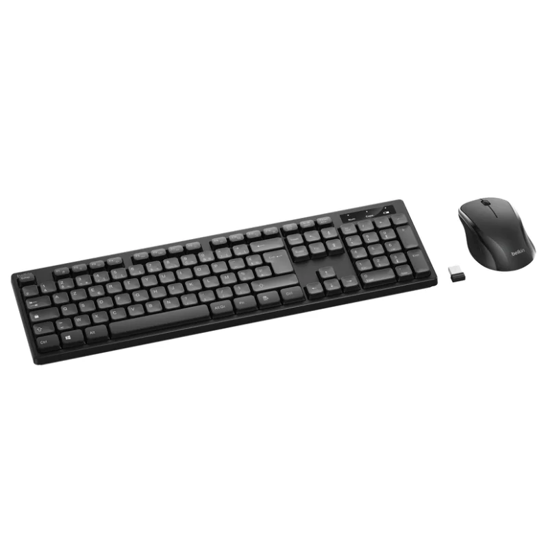 Ensemble Clavier et Souris Sans Fil Belkin AZERTY / Noir - photo 5