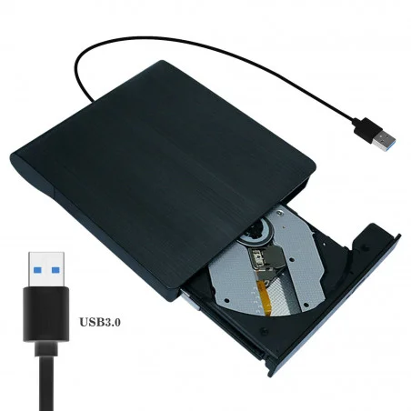 Graveur DVD externe RW USB 2.0 Noir - variant DVDRW-EX-USB3 - photo 3