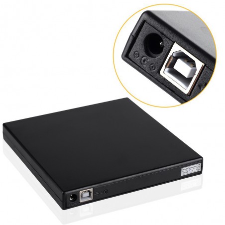 Graveur DVD externe RW USB 2.0 Noir - photo 6