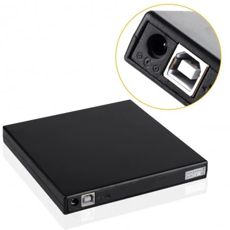 Graveur DVD externe RW USB 2.0 Noir - photo 6