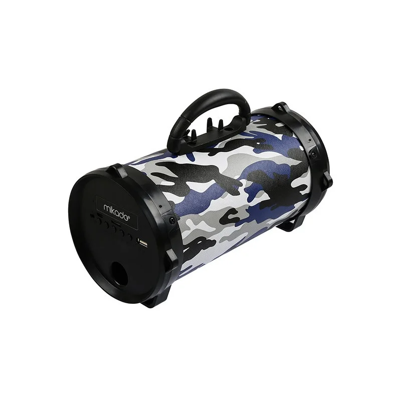Haut-Parleur Bluetooth Mikado MD-BT30 Camouflage Vert - variant MD-BT30-CAM/BL - photo 3