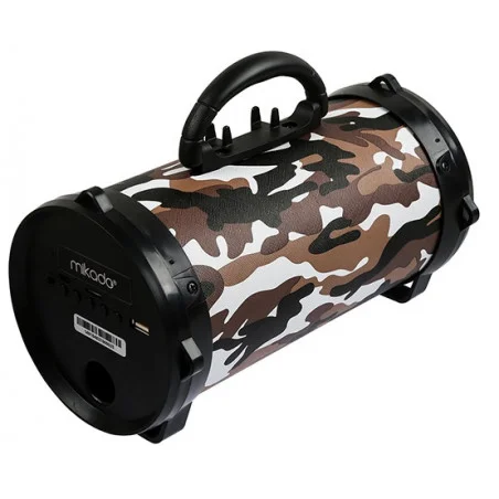 Haut-Parleur Bluetooth Mikado MD-BT30 Camouflage Vert - variant MD-BT30-CAM/BR - photo 10