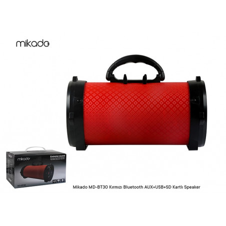 Haut-Parleur Bluetooth Mikado MD-BT30 Noir - variant MD-BT30-RD - photo 14