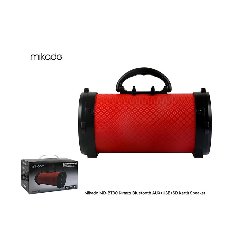 Haut-Parleur Bluetooth Mikado MD-BT30 Noir - variant MD-BT30-RD - photo 5