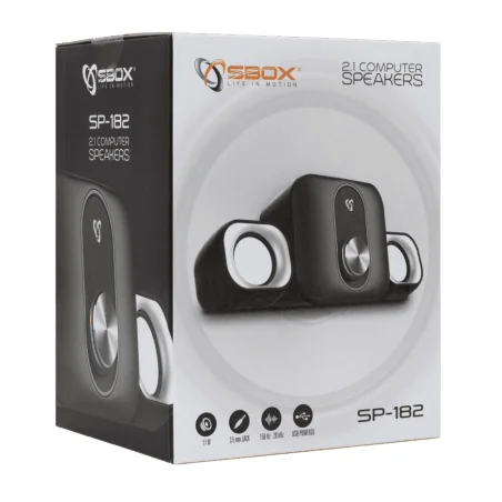 Haut Parleur Filaire SBOX SP-182 Séréo 2.1 / Noir - photo 17