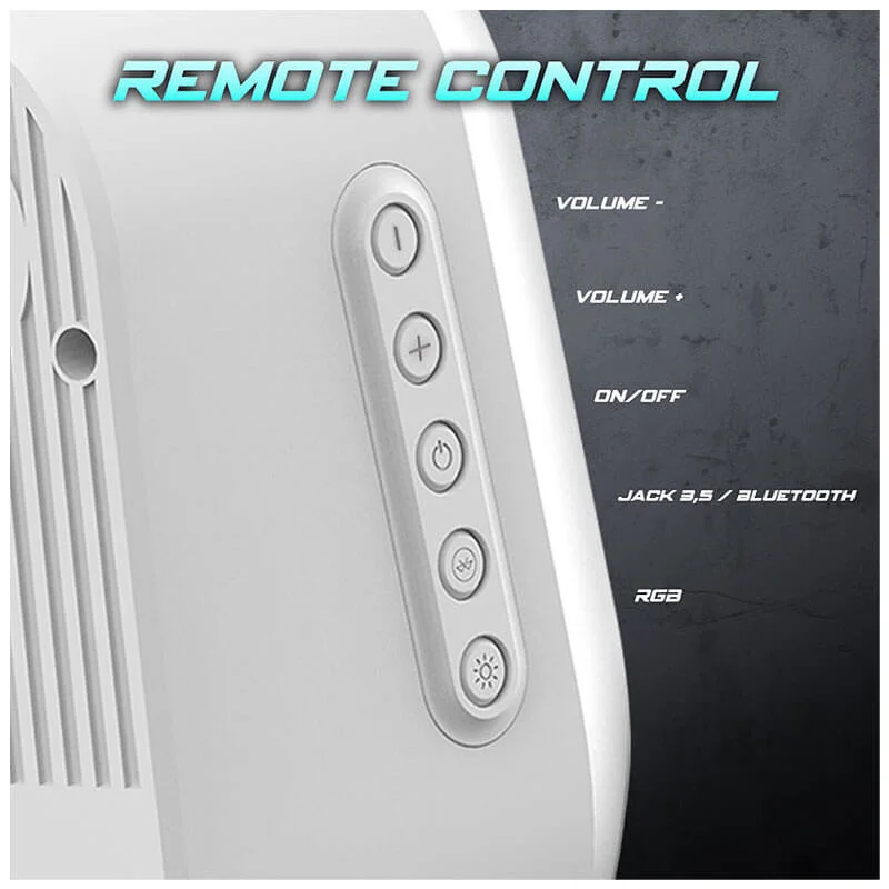 Haut-parleur Gamer Sans Fil SPIRIT OF GAMER Fanatic 500 RGB / Blanc