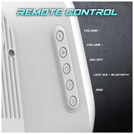 Haut-parleur Gamer Sans Fil SPIRIT OF GAMER Fanatic 500 RGB - Noir - variant SP-5500-WT - photo 10