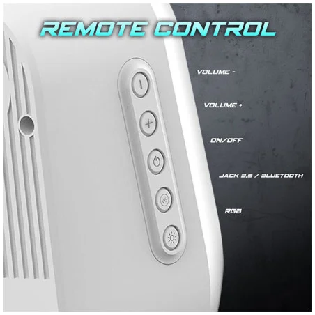 Haut-parleur Gamer Sans Fil SPIRIT OF GAMER Fanatic 500 RGB - Noir - variant SP-5500-WT - photo 10