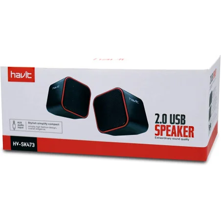Haut Parleur Havit SK473 USB Noir - photo 7