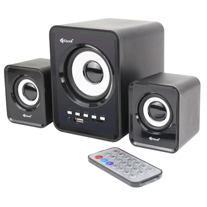 HAUT PARLEUR KISONLI U-2800BT / BLUETOOTH / NOIR