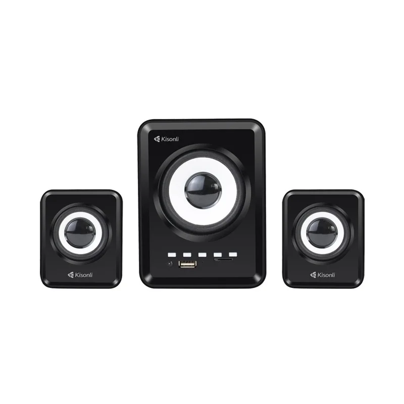 HAUT PARLEUR KISONLI U-2800BT / BLUETOOTH / NOIR