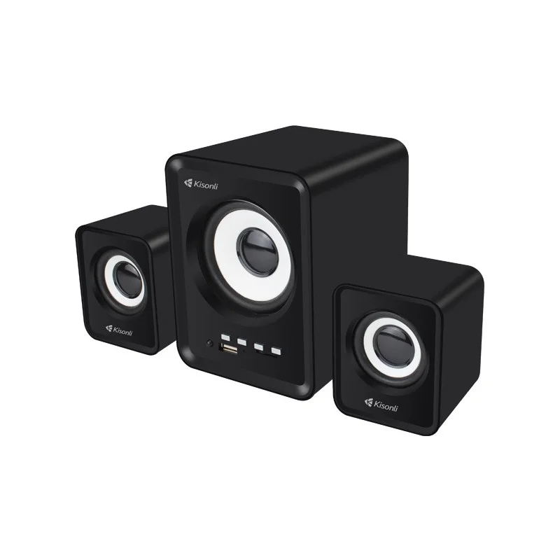 HAUT PARLEUR KISONLI U-2800BT / BLUETOOTH / NOIR