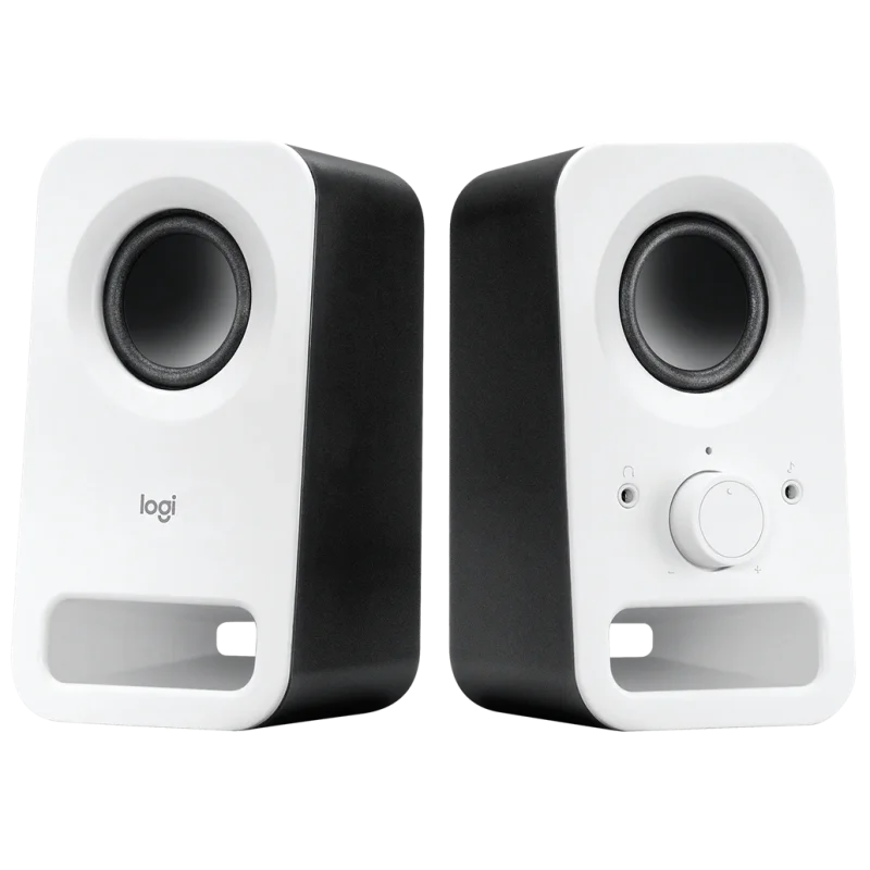 Haut Parleur Logitech Stéréo Z150 / Blanc