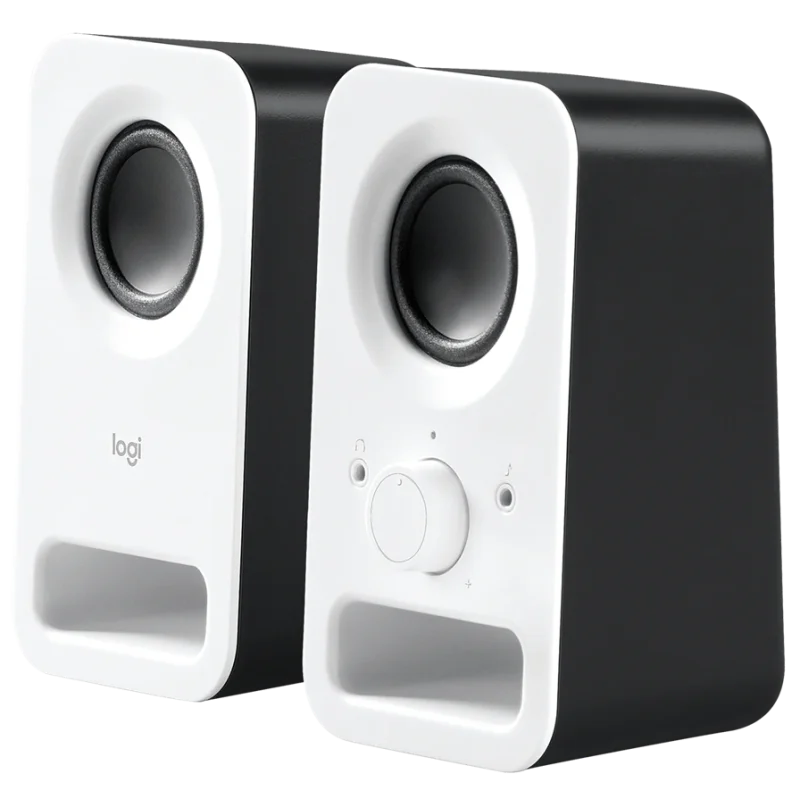 Haut Parleur Logitech Stéréo Z150 / Blanc