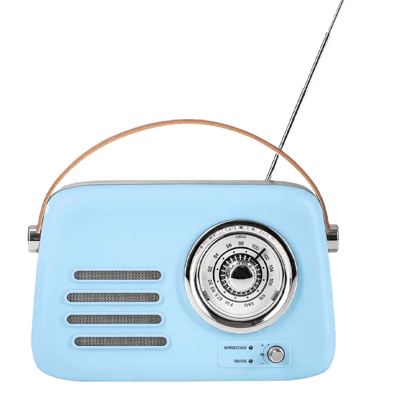 Haut-parleur Portable Best Sound T10 AVEC FM / Bleu - photo 1