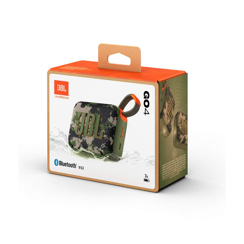 Haut Parleur Portable Bluetooth JBL GO 4  / CAMOUFLAGE - photo 2
