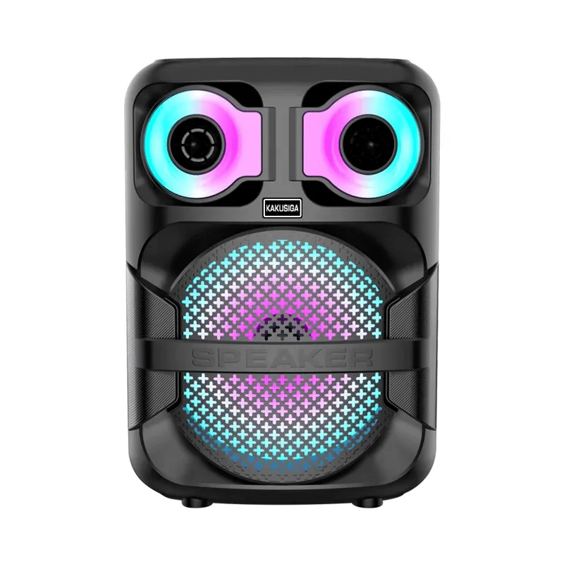 Haut-Parleur Sans fil à Lumière Colorée KAKUSIGA KK-8101 JIMU
