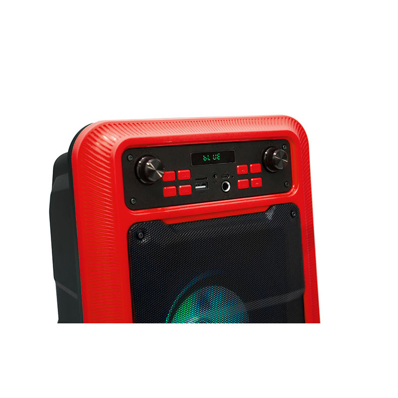 Haut Parleur sans fil Bluetooth Mikado MD-V99BT - 20W - Rouge - photo 3